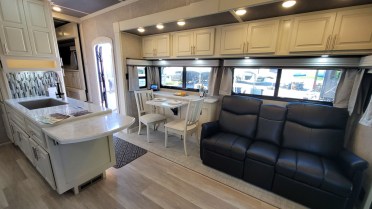 Luxury Toy Hauler fifth wheel for sale