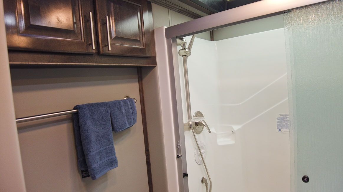 Luxury Toy Hauler fifth wheel for sale