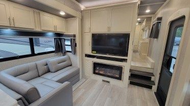 Luxury Toy Hauler fifth wheel for sale