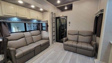 Luxury Toy Hauler fifth wheel for sale