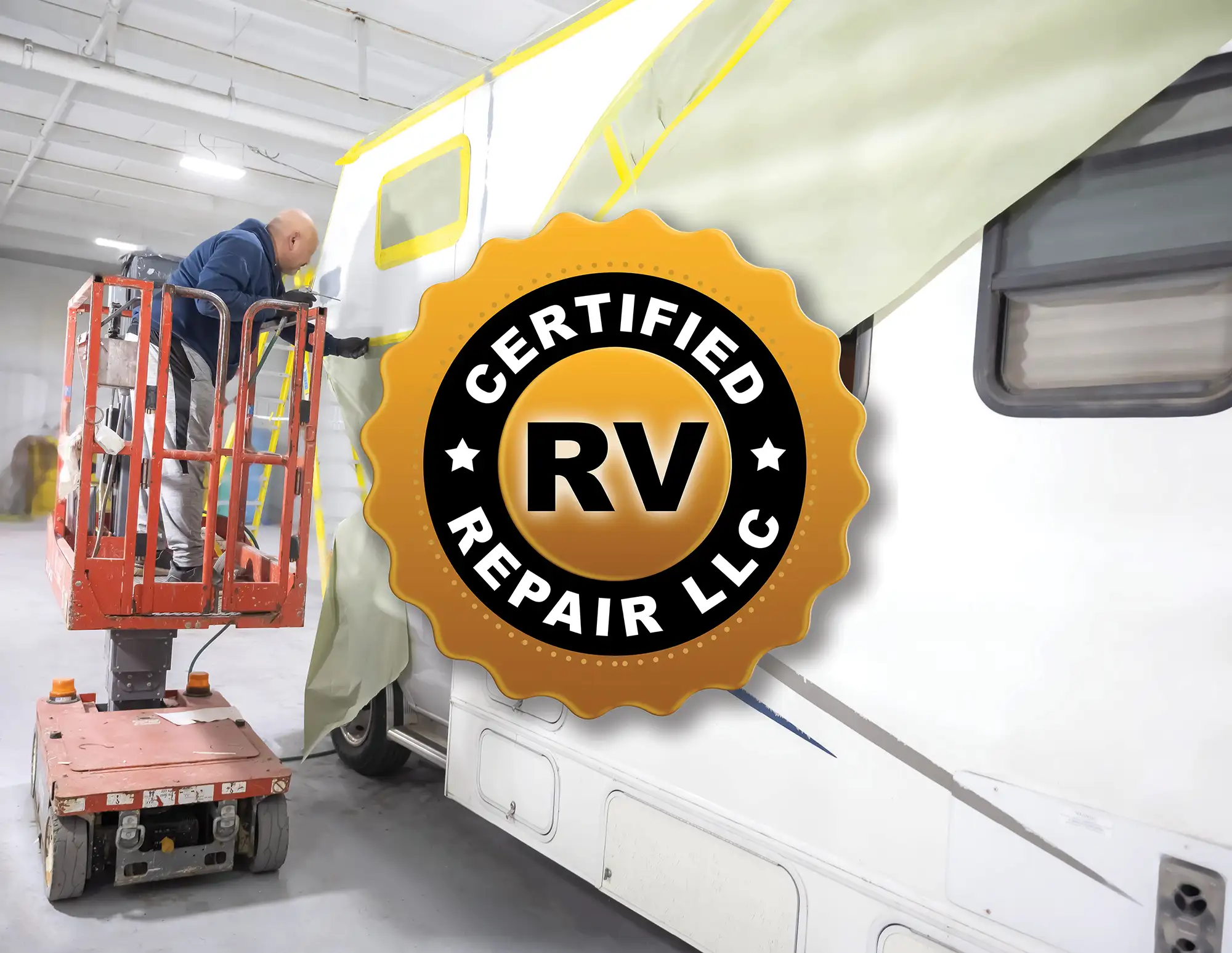 Certified RV Repair is a factory-certified RV repair company affiliated with Luxe Fifth Wheel, and located at The RV Factory in Elkhart Indiana.